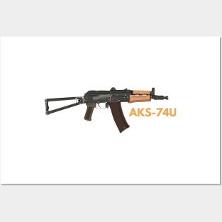 AKS-74U Shortened Assault Rifle Posters and Art